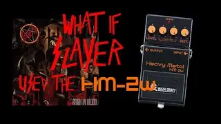 SLAYER - Piece by Piece [cover] Boss HM-2w 🎃