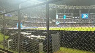 Atmosphere at Wankhede cricket stadium, Mumbai