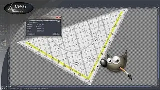 Auf zehntel Millimeter - Präzise Zeichen mit GIMP - Grafikbearbeitung Tutorial