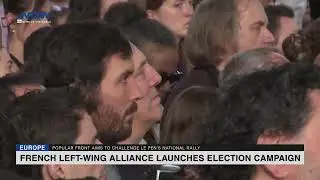 French Left-Wing Alliance Launches Election Campaign