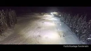 Flutlichtanlage Forsteralm