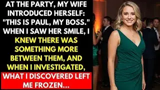 At the party, my wife introduced herself： “This is Paul, my boss ” When I saw her smile, I reali
