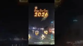 2026 New Year Countdown at Nawarat Bridge,  Chiang Mai