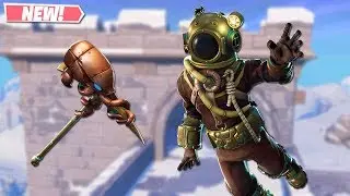 NEW DEEP SEA DESTROYER SKIN GAMEPLAY! NEW LEAKED SKINS ON FORTNITE!! FORTNITE BATTLE ROYALE!!!