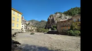 Temp&ecirc;te Alex - Tende, Vall&eacute;e de la Roya #TempeteAlex