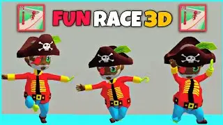 *UNLOCKED NEW CHARACTERS* FUN RACE 3D - Gameplay Walkthrough Level 316 to 320 || All Levels