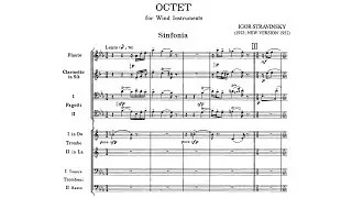 Stravinsky: Octet for Wind Instruments, K041