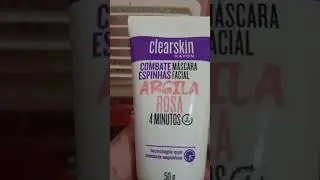 M&aacute;scara facial Avon Clearskin Argila Rosa 50 g 