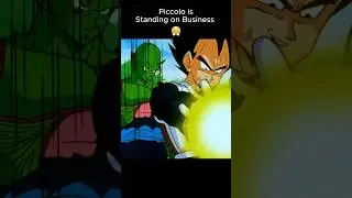Piccolo saves Gohan from Vegeta 😬