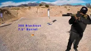 B&T Vers 36 Ti suppressor on 7.5