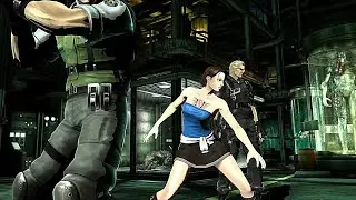 ULTIMATE MARVEL VS CAPCOM 3 - ARCADE MODE - JILL, CHRIS and WESKER - RESIDENT EVIL TEAM - 4K 60FPS