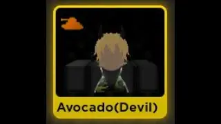 First Shiny Crafting Avocado(Devil)!