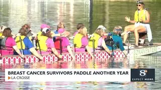 Breast Cancer Survivors Paddle Another Year