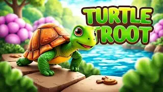 🐢 Turtle Trot | Slow & Steady Sing-Along for Kids!