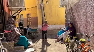 Wandering through a maze of small streets in Elephantine island, in Aswan, Egypt (excerpt)