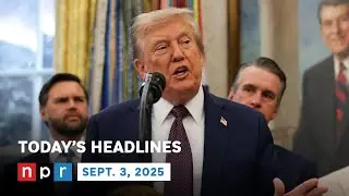 Trump Says He Plans To Send Federal Forces To Baltimore, Chicago | NPR News Now