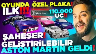 OYUNDA İLK! Y&Uuml;KSELTİLEBİLİR ASTON MARTİN ARABALAR GELDİ! &Ouml;ZEL PLAKA! YAĞMA SANDIĞI! PUBG Mobile