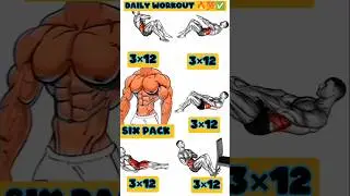 Perfect Full Abs Workout🔥💯✅ #shortsvideo #workout #fitness #exercise #short
