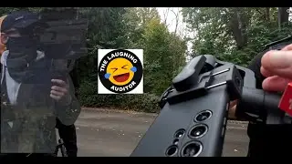 Police Arrest The Laughing Auditor