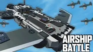 Avengers Helicarrier!  FLYING AIRCRAFT CARRIER MAP! (Ravenfield Early Access Gameplay)