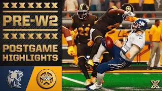 RFL Season X: Cougars vs Marshals Preseason Week 2 Game Highlights | Madden 26 Teambuilder Franchise