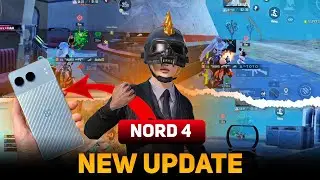 OnePlus Nord 4 New Update 🔥 90FPS Gaming Test ⚡ Pubg/BGMI  SMOOTH+ 90FPS #oneplusnord4 