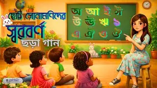 ছড়া গানে পড়াশোনা | Bengali Kids Educational Song