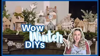 Dollar Tree Winter DIYs