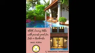 Residential 4BHK Luxury Villa for Sale in Nachinola, North Goa #goaproperties #luxuryvillaingoa