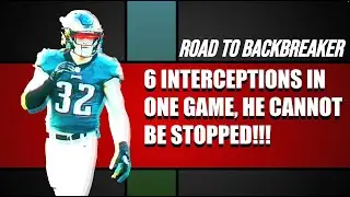 BLANKENSHIP GETS 6 PICKS IN HIS FIRST GAME IN ROAD TO BACKBREAKER!!! | Road to Backbreaker Clips