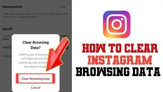 HOW TO CLEAR INSTAGRAM BROWSING DATA// BROWSING DATA ON INSTAGRAM