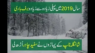 First Heavy Snowfall 2019 II Shangla Top II Swat Shangla II The Northern Post II