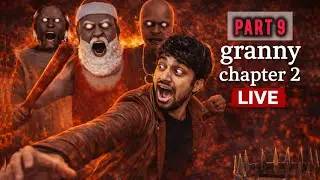 Granny & Grandpa Chase Me😨 | Horror Escape LIVE CHAPTER 2 PART 9. #shorts #verticallivestrea