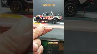 Tarmac Works Toyota Hilux Finke Desert Race #toyotahilux #tarmacworks #hotwheels #toyota #trd