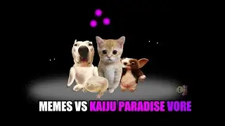 MEMES VS KAIJU PARADISE VORE [⚠️WARNING VORE⚠️]