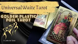 🃏 COLE&Ccedil;&Atilde;O - Universal Waite Tarot Unboxing (Dourado, de Pl&aacute;stico e do AliExpress)