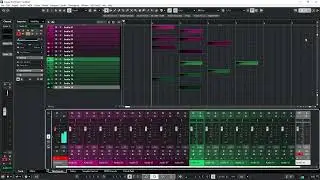 Cubase 13 pro project colour setup | How to change cubase colour and add dark gradient effects