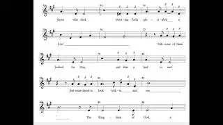 UNSHAKABLE KINGDOM   Alto part