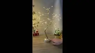 Prezentare video: Decoratiune Craciun copac, Hoff, 108 microLED-uri