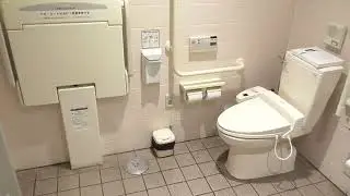 ケーズデンキ 五所川原店　多目的トイレ（青森・五所川原市）　Water Closet Japanese Toilet　Flush