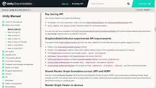 New In Unity 6.3: Ray Tracing API