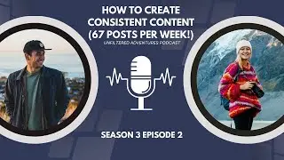 HOW TO CREATE CONSISTENT CONTENT (67 POSTS PER WEEK!)
