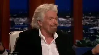 RICHARD BRANSON in Shark Tank Throws water on MARK CUBAN