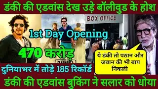 Dunki Box Office Collection | Dunki Advance Booking Record Breaking Report Day 1, Shahrukh khan