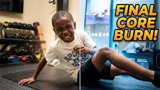 Global Core Crush: Father-Son Lululemon Mirror Workout Challenge!