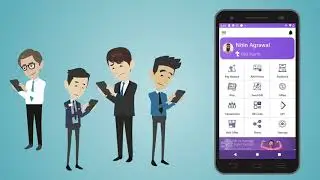 How you can manage your employees with tiny pay app, Video made by Animation Base