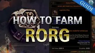 D3 RoS - How to Farm Ring of Royal Grandeur