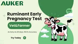 🎯 Fast, Easy & Accurate: Ruminant Early Pregnancy Test Kit 🐄🐐🐑