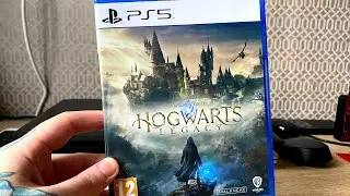 HOGWARTS LEGACY | РАСПАКОВКА ДИСКА | PS5 ВЕРСИЯ