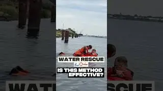 🚨 Water rescue training! ⚠️ Is this method effective or is it just theory